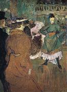 Le Depart du Qua drille au Moulin Rouge  Henri  Toulouse-Lautrec